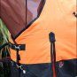 78" HILASON 600D WINTER WATERPROOF POLY TURNOUT HORSE BLANKET ORANGE BLACK