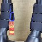 HILASON WESTERN HORSE TACK LEG PROTECTION DELUXE SKID BOOTS - BLUE