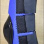 HILASON WESTERN HORSE TACK LEG PROTECTION DELUXE SKID BOOTS - BLUE