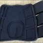 HILASON WESTERN HORSE TACK LEG PROTECTION DELUXE SKID BOOTS - BLUE