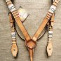 HILASON WESTERN RAWHIDE BRAIDED LEATHER HORSE BRIDLE HEADSTALL BREAST COLLAR