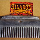 ALUMINIUM HILASON HORSE TACK GROOMING MANE AND TAIL COMB