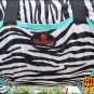 69" HILASON UV PROTECT AIRFLOW MESH HORSE FLY SHEET W/ BELLY STRAP ZEBRA