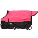 46 inch PINK TOUGH-1 600D WATERPROOF POLY MINIATURE TURNOUT HORSE BLANKET