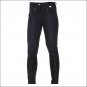 HORZE ACTIVE WOMEN HORSE RIDING COTTON SELF PATCH BREECHES BLACK BROWN