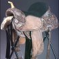 TT204RO-F HILASON WESTERN FLEX TREE BARREL RACING TRAIL RIDING HORSE SADDLE 17"