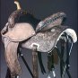 TT204RO-F HILASON WESTERN FLEX TREE BARREL RACING TRAIL RIDING HORSE SADDLE 17"