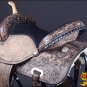 TT204RO-F HILASON WESTERN FLEX TREE BARREL RACING TRAIL RIDING HORSE SADDLE 17"