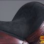 TO106AM-F HILASON TREELESS WESTERN LEATHER TRAIL BARREL RACING SADDLE 17"