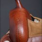 TO110-F HILASON TREELESS WESTERN LEATHER TRAIL PLEASURE HORSE RIDING SADDLE 17"