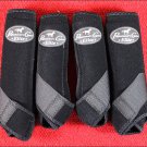 BLACK SMALL PROFESSIONAL CHOICE VENTECH ELITE SPORTS MEDICINE HORSE BOOTS