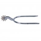 WEAVER LEATHER CHROME PLATED MEN QUICK-ON SPURS