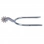WEAVER LEATHER CHROME PLATED MEN QUICK-ON SPURS