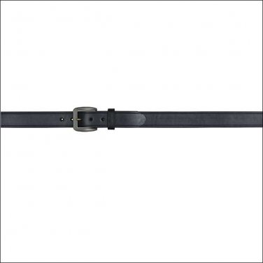 46" 3D 1 1/2 " BLACK MENS WESTERN BASIC LEATHER BELT BRASS TONE REMOVABLE BUCKLE
