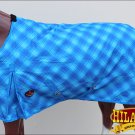81" HILASON 1200D WINTER WATERPROOF 400GSM POLY TURNOUT HORSE BLANKET BLUE PA