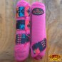 MEDIUM HILASON AZTEC PINK HORSE FRONT LEG PROTECTION ULTIMATE SPORTS BOOTS PAIR