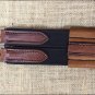 NEW HILASON ENGLISH USA LEATHER ELASTIC GIRTH HORSE SADDLE TACK BROWN