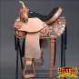 TO104BK1-F HILASON TREELESS WESTERN BARREL RACING TRAIL PLEASURE SADDLE 14"