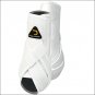 LARGE CACTUS DYNAMIC EDGE HORSE FRONT LEG PROTECTION SPORT BOOTS PAIR WHITE