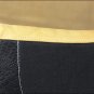 FP818-F HILASON WESTERN WOOL FELT GEL SADDLE PAD W/ ALLIGATOR PRINT LEATHER