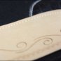 FP818-F HILASON WESTERN WOOL FELT GEL SADDLE PAD W/ ALLIGATOR PRINT LEATHER