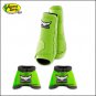 LARGE LIME RELENTLESS TREVOR BRAZILE HORSE 2 FRONT LEG SPORT 2 BELL BOOT SET