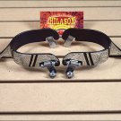 HILASON ROPE DESIGN MEN ANTIQUE BROWN TRAINING SPURS