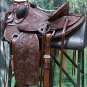 WD005ADB 16" HILASON BIG KING WESTERN WADE RANCH ROPING COWBOY TRAIL SADDLE