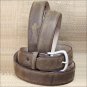 40" JUSTIN LIGHT BROWN LEATHER BAY APACHE DRESS MEN BELT 1-1/2" Wide
