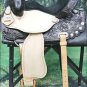 TT316BK 17" HILASON FLEX-TREE BARREL RACING TRAIL RIDING WESTERN LEATHER SADDLE
