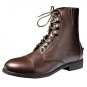 10 SIZE BROWN DEVONAIRE LADIES NORTH PARK LACE PADDOCK SHOES BOOT