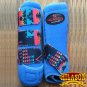 SMALL HILASON AZTEC BLUE HORSE REAR LEG PROTECTION ULTIMATE SPORTS BOOTS PAIR