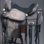 TO106BKRO-F HILASON TREELESS WESTERN TRAIL BARREL RACING HORSE RIDING SADDLE 16"