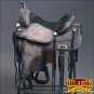 TO106BKRO-F HILASON TREELESS WESTERN TRAIL BARREL RACING HORSE RIDING SADDLE 16"