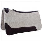 5/8" PROFESSIONAL CHOICE COWBOY WOOL FELT ROPER HORSE SADDLE PAD TAN