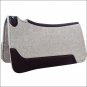 5/8" PROFESSIONAL CHOICE COWBOY WOOL FELT ROPER HORSE SADDLE PAD TAN
