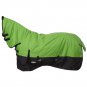 84" TOUGH-1 600D WATERPROOF POLY HORSE FULL NECK TURNOUT BLANKET NEON GREEN