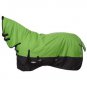 84" TOUGH-1 600D WATERPROOF POLY HORSE FULL NECK TURNOUT BLANKET NEON GREEN