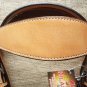 S515 HILASON WESTERN LEATHER HORSE BRIDLE HEADSTALL BREAST COLLAR TAN