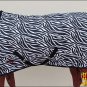 69 in HILASON 1200D RIPSTOP WATERPROOF POLY TURNOUT HORSE WINTER SHEET ZEBRA