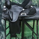 TT206BK2-F HILASON WESTERN DRESSAGE FLEX TREE BARREL RACING TRAIL SADDLE 14"