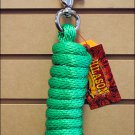 HILASON WESTERN TACK HORSE POLY PROPYLENE LEAD BUFFALO NP SNAP KELLY GREEN