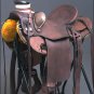 WD085OLWALBK-F HILASON BIG KING WESTERN WADE RANCH ROPING COWBOY TRAIL SADDLE 15