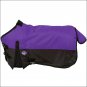 36 in PURPLE TOUGH-1 600D WATERPROOF POLY MINIATURE TURNOUT WINTER HORSE BLANKET
