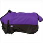 36 in PURPLE TOUGH-1 600D WATERPROOF POLY MINIATURE TURNOUT WINTER HORSE BLANKET