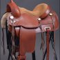 TO110-F HILASON TREELESS WESTERN LEATHER TRAIL PLEASURE HORSE RIDING SADDLE 18"