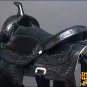 DF202BK-F HILASON WIDE GULLET DRAFT WESTERN TRAIL ENDURANCE HORSE SADDLE 17"