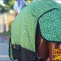 84" HILASON 1200D POLY RIPSTOP WATERPROOF HORSE WINTER SHEET GREEN GIRRAFE