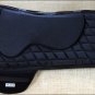 F- TA109 HILASON WESTERN TREELESS SADDLE PAD MEMORY FOAM AND ANTI SLIP - BLACK