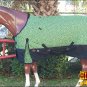 75" HILASON 1200D POLY RIPSTOP WATERPROOF HORSE WINTER SHEET GREEN GIRRAFE
